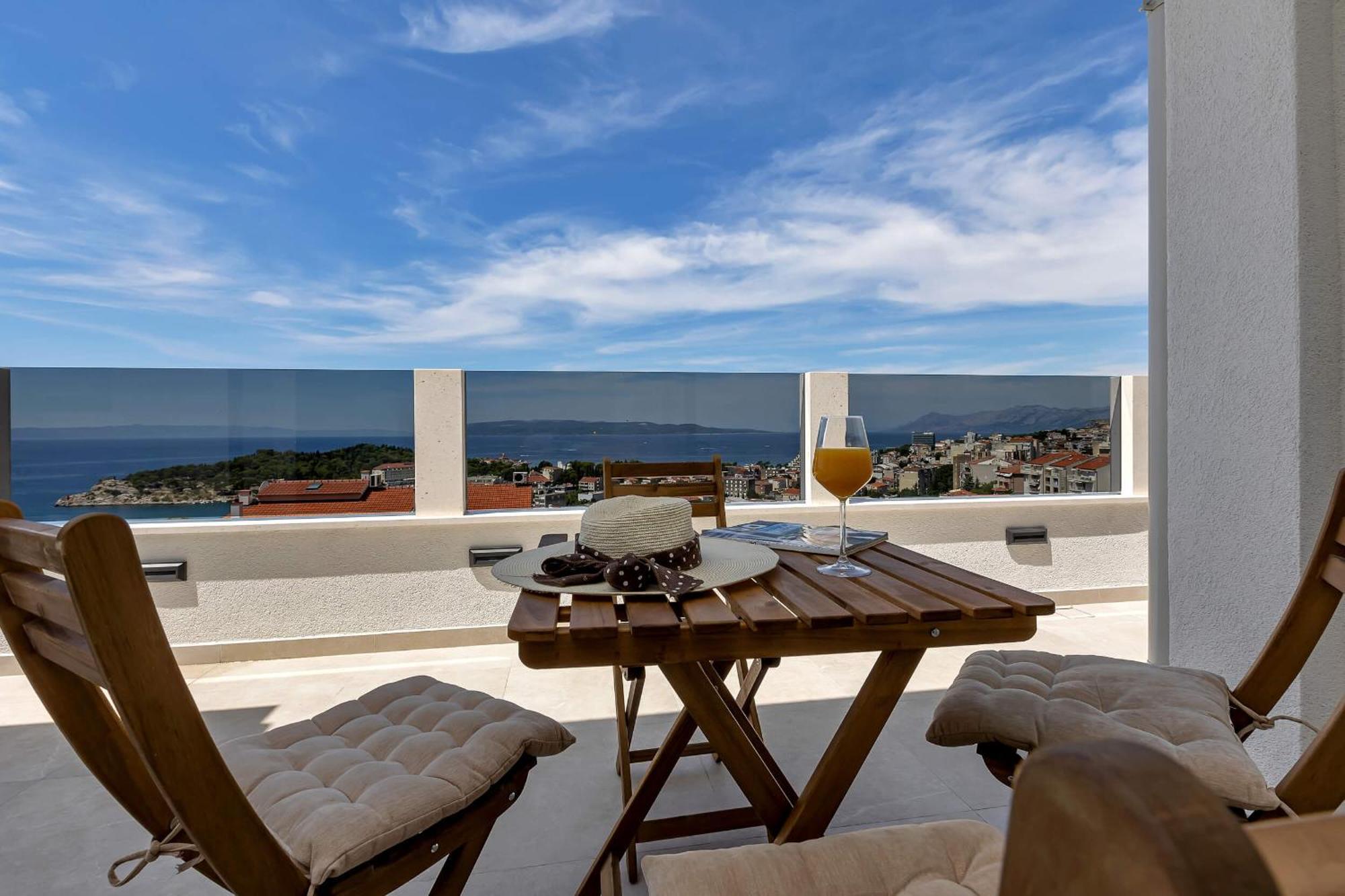 Apartments Luka'S View Makarska Exteriör bild