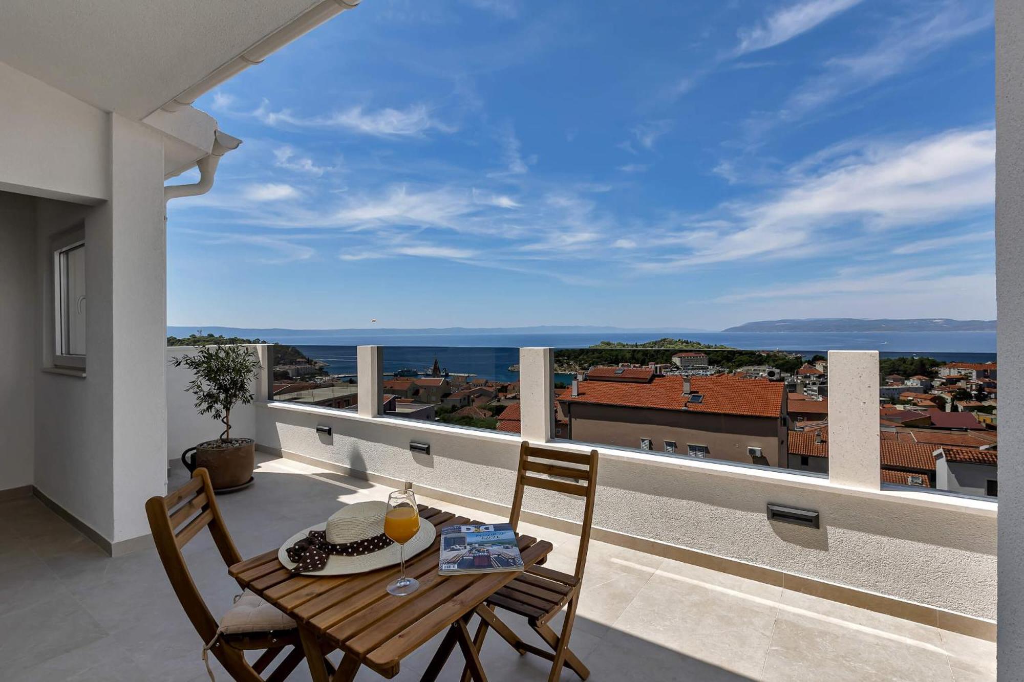 Apartments Luka'S View Makarska Exteriör bild